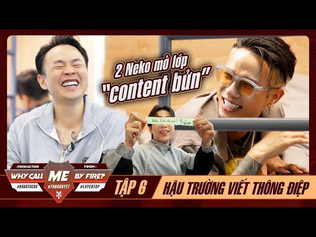 Binz Cười Không Ngớt, Tăng Phúc Gia Nhập Lớp CONTENT BỬN Của Thầy Neko Lê | HIGHLIGHT ANH TRAI 2024