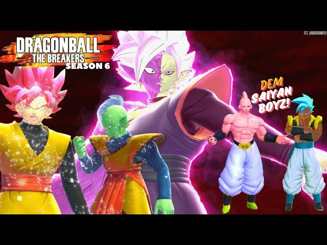 Dem Saiyan Boyz Vs Goku Black! - Dragon Ball The Breakers