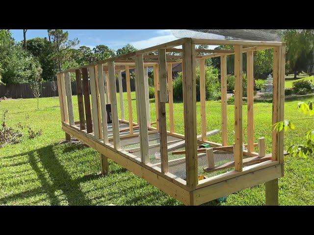 Racing Homing Pigeon Loft Build in 12 minutes