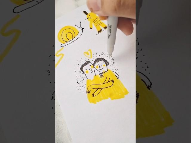 Cute Doodle  | #art #cute #drawing #doodle #easy