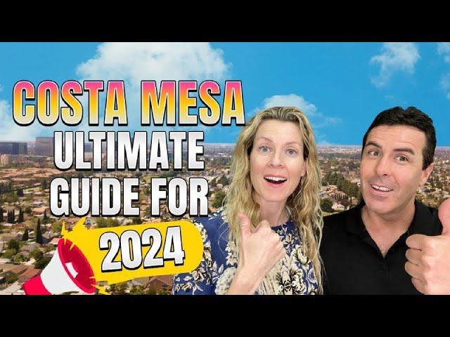 All of Costa Mesa California Explained IN ONE MAP OR LESS | Living In Costa Mesa CA