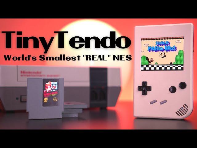 Making The World’s Smallest NES With REAL Nintendo Hardware