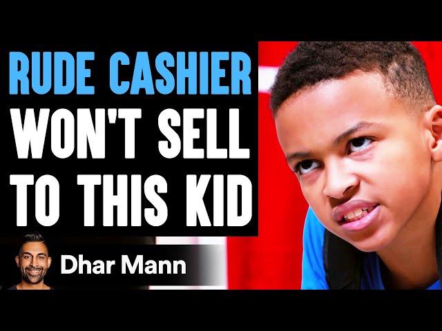 RUDE CASHIER Won't Sell To KID! | Dhar Mann