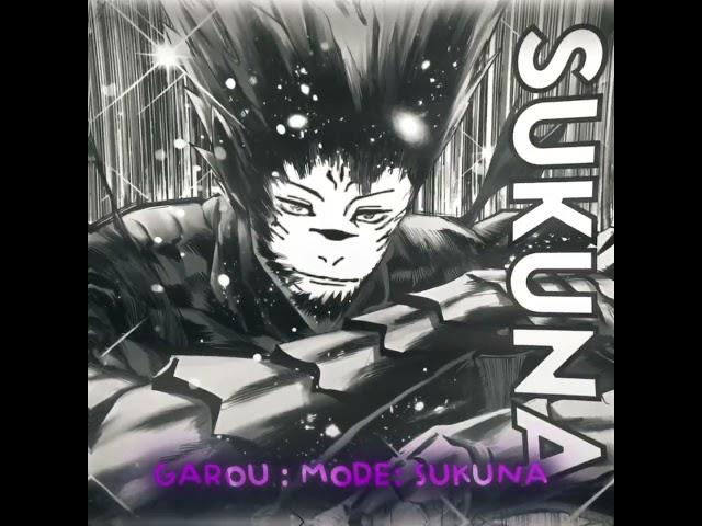 Sukuna Vs Garou - OPM X JJK Manga Edit | #onepunchman #jujutsukaisen #manga #edit