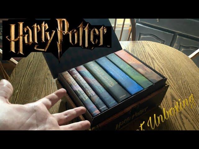 Harry Potter Hardcover Boxed Set 1-7 Unboxing
