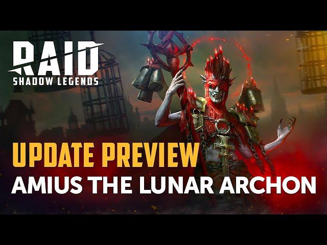 RAID: Shadow Legends | Update Preview: Cursed City - Amius the Lunar Archon