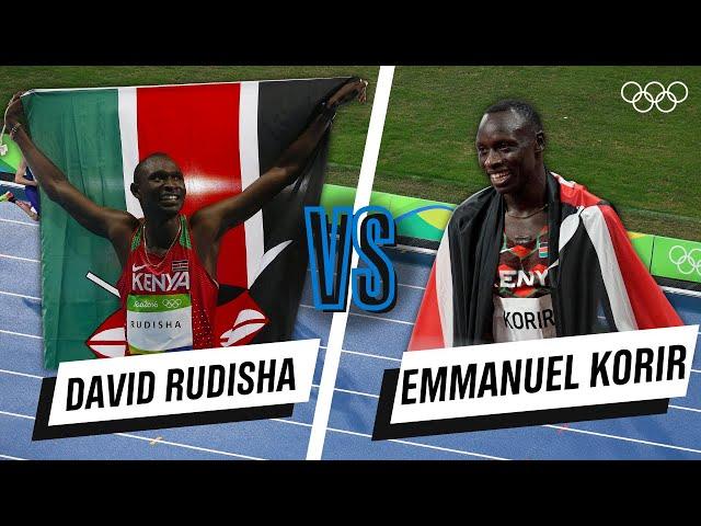 Kenya's past & present  David Rudisha  Emmanuel Korir - 800m | Head-to-head