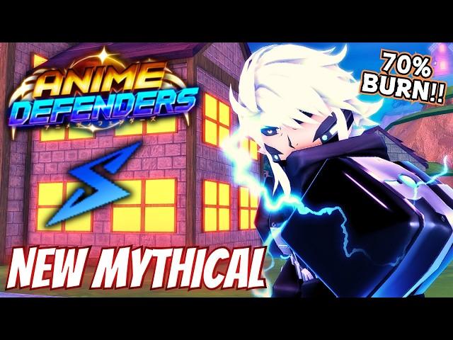 NEW BIONIC MACHINE MYTHICAL From The Golden Knight Portals! - Anime Defenders Roblox