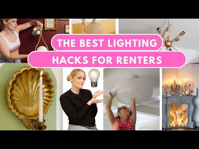 The Best Renter Friendly Lighting Ideas | Budget-Friendly Tips & Tricks