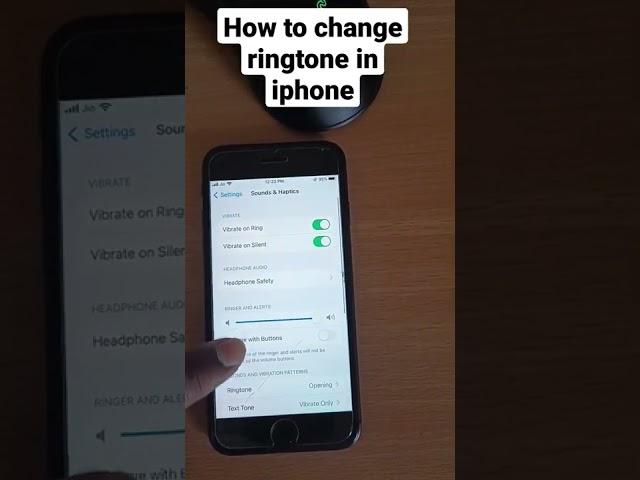 How to change ringtone in iOS, iPhone