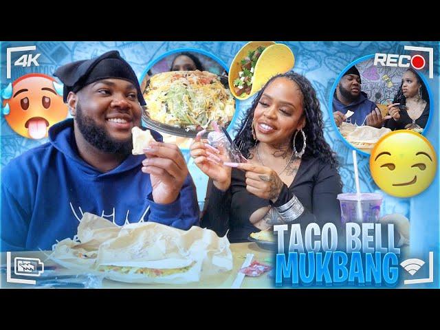 TACO BELL MUKBANG WITH BADDIE FOREIGN!! TALKS ICE SPICE, DUSTY LOCANE, RELATIONSHIPS AND MORE