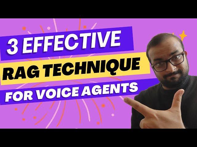 Ultimate Voice AI Agent using 3 different RAG Techniques + Function Calling || LlamaIndex + Livekit