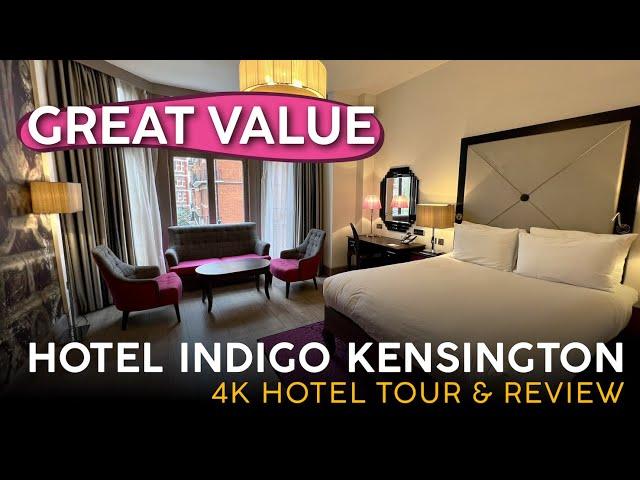 HOTEL INDIGO KENSINGTON London, England【4K Hotel Tour & Review】Great Location & Value!