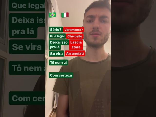 Expressões úteis em italiano 