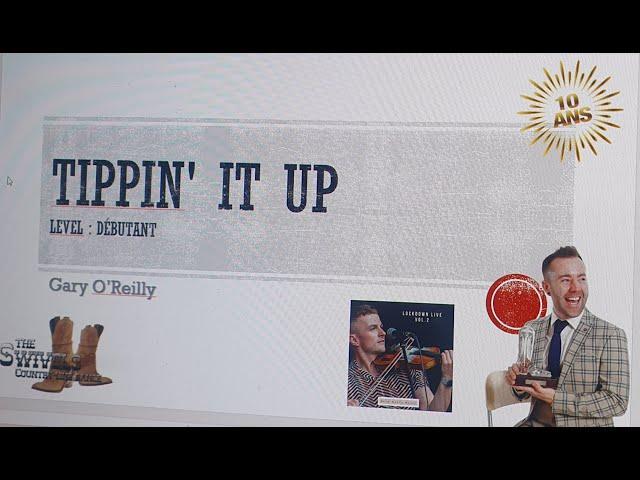 TIPPIN'IT UP Line Dance de Gary O'REILLY