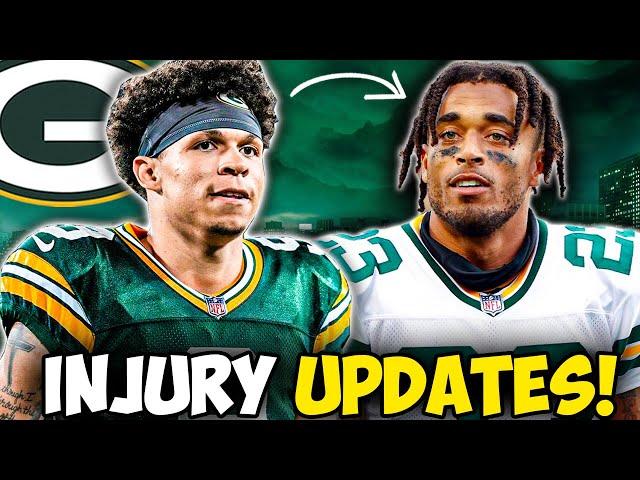 Packers Injury Updates! Jaire Alexander, Jordan Love, Christain Watson