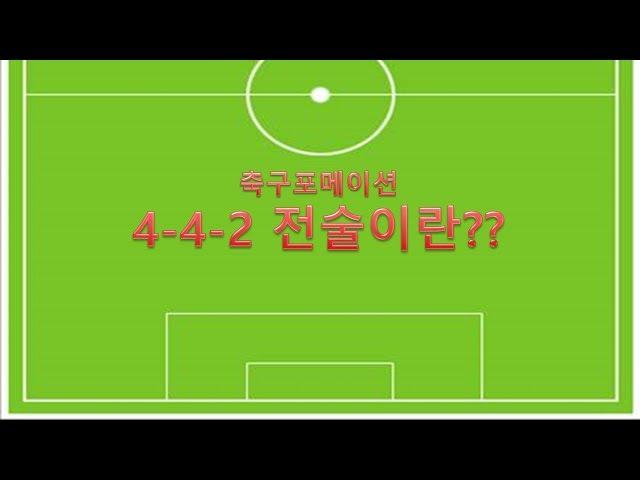 442축구포메이션이란??ㅣ축구전술ㅣ풋볼대학