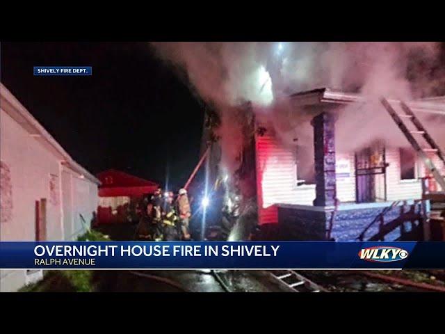 Louisville arson investigating early morning house fire in Shively