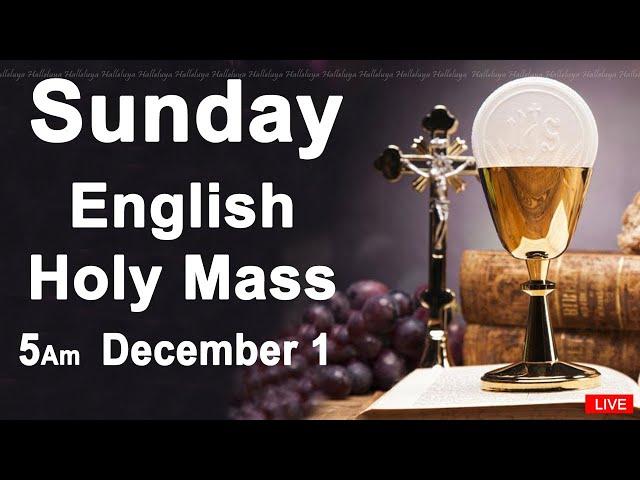 Catholic Mass Today I Daily Holy Mass I Sunday December 1 2024 I English Holy Mass I 5.00 AM