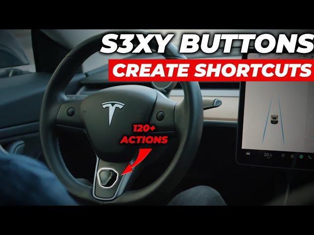 S3XY Buttons = 120+ Tesla Features at your fingertips