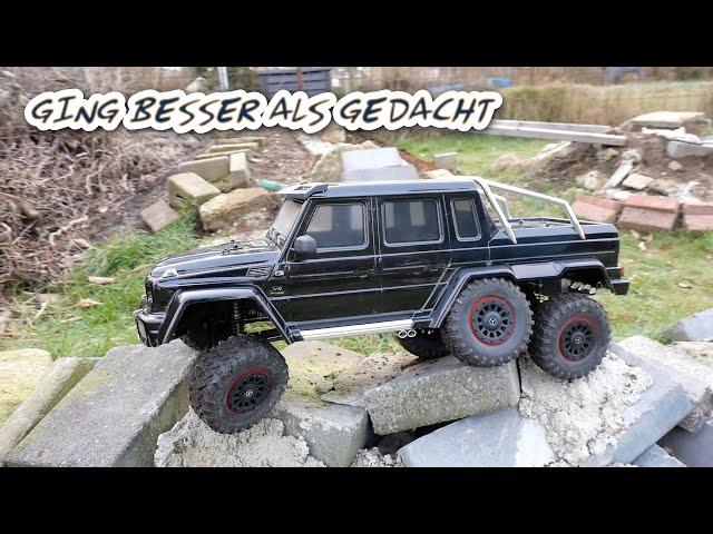 Traxxas TRX6 G63 AMG 6x6 - Gehen 6 Räder besser? [German]