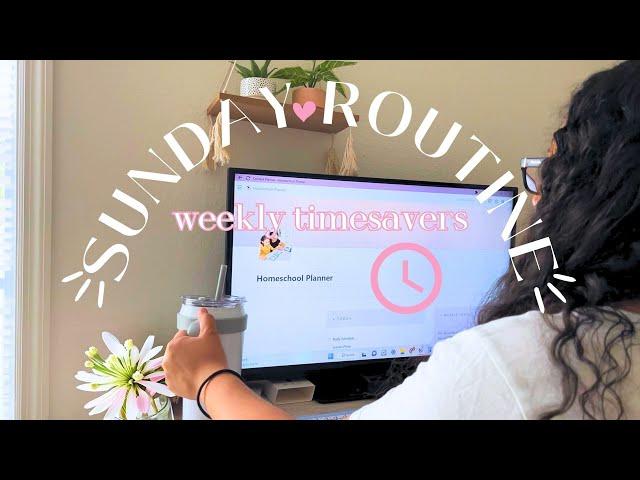 My Sunday Mom Routine | Tasks that Save Me Time