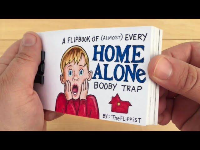 Home Alone Flipbook: Every Booby Trap Compilation (surprise ending)