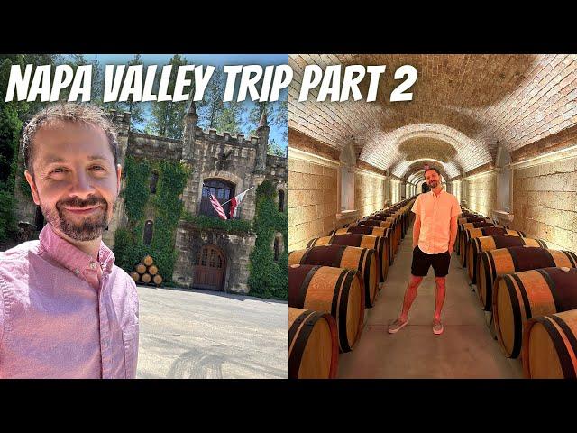 Napa & Sonoma Part 2 Chateau Montelena, Hall Rutherford, Ferrari Carano, Healdsburg + Russian River