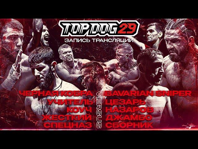 Russian Bare Knuckle | Black Cobra VS Bavarian Sniper, Uchitel' VS Caesar | TOP DOG 29