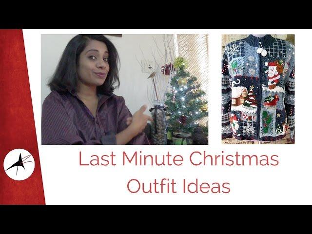 Last Minute Xmas Outfit Ideas | Arpitha Rai