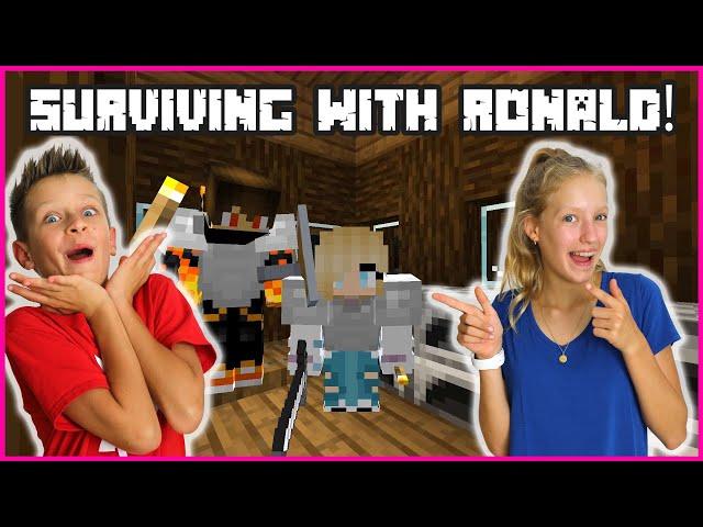 PLAYING MINECRAFT HARDCORD WITH RONALD!