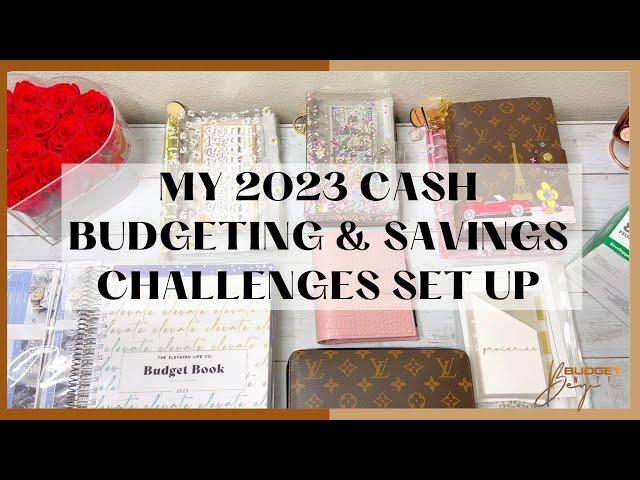 2023 CASH BUDGETING BINDER SET UP | SAVINGS CHALLENGES BINDER | SINKING FUNDS BINDER | BILL BINDER