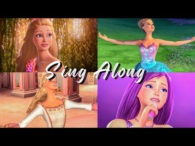 Top Barbie Songs ! | to sing along w lyrics