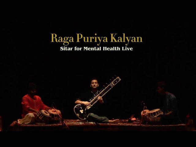 Sitar for Mental Health Live in Kolkata | Rishab Rikhiram Sharma | Raga Puriya Kalyan in Rupak Taal