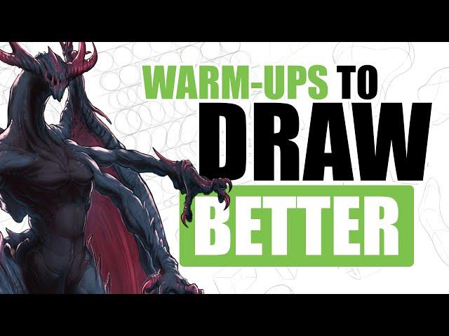 7 Drawing Warm Up Exercises I Use To Get My Art UNSTUCK