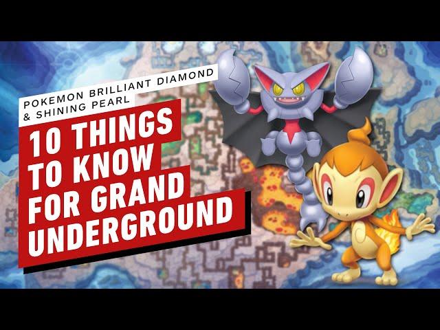 10 Things to Know Before Exploring the Grand Underground: Pokemon Brilliant Diamond & Shining Pearl