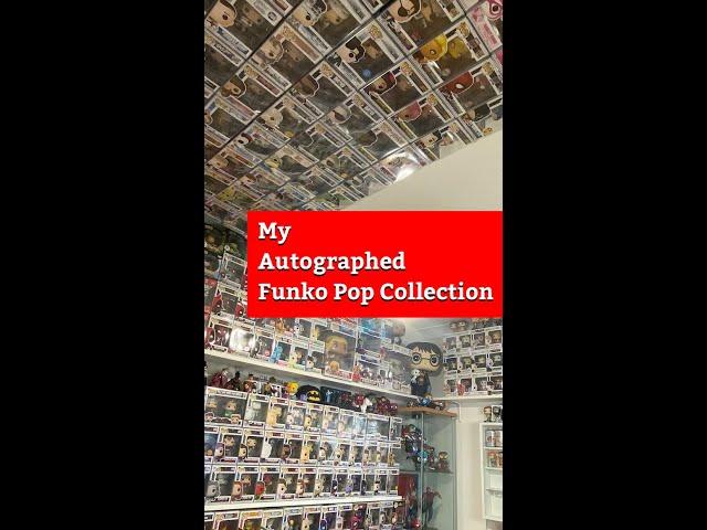 My Autographed FUNKO POP VINYL Figures #shorts