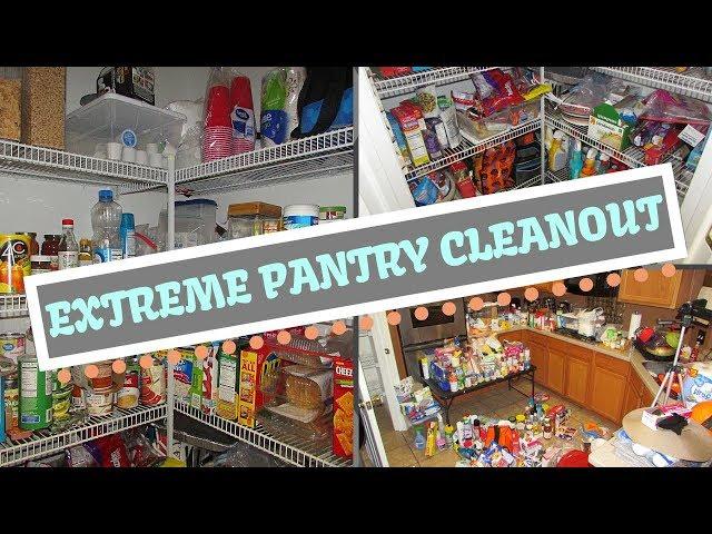 EXTREME PANTRY CLEANOUT // DECLUTTER & REORGANIZE