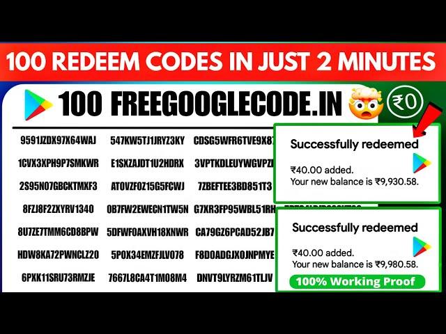 I Got 100 Redeem Codes in Just 2 Minutes... 