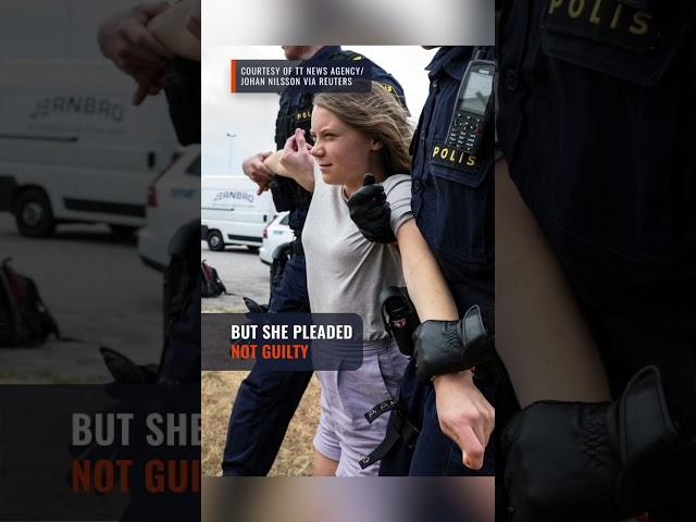 Greta Thunberg fined for disobeying police order – report