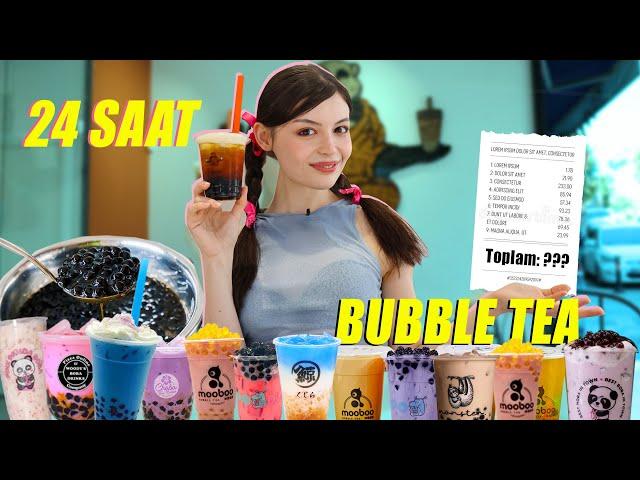 İSTANBUL'DAKİ BÜTÜN BUBBLE TEA'LERİ DENEDİM! (EN İYİSİ HANGİSİ?)