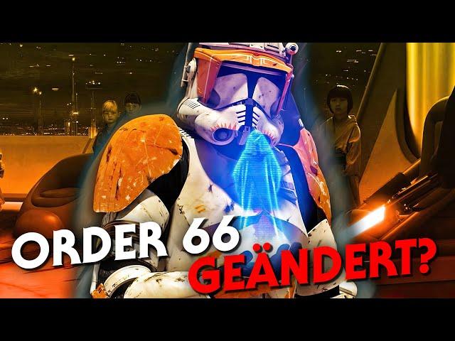 So dramatisch wurde die Order 66 durch The Clone Wars verändert!