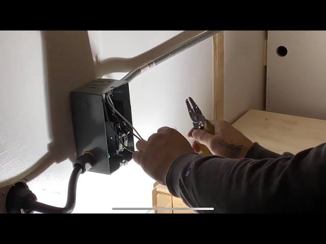 electrical setup in my cargo trailer | Shore Power