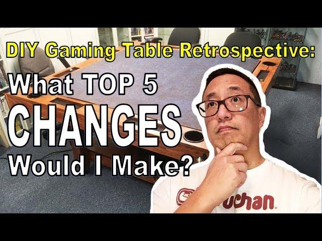 DIY Gaming Table Retro: Top 5 Changes