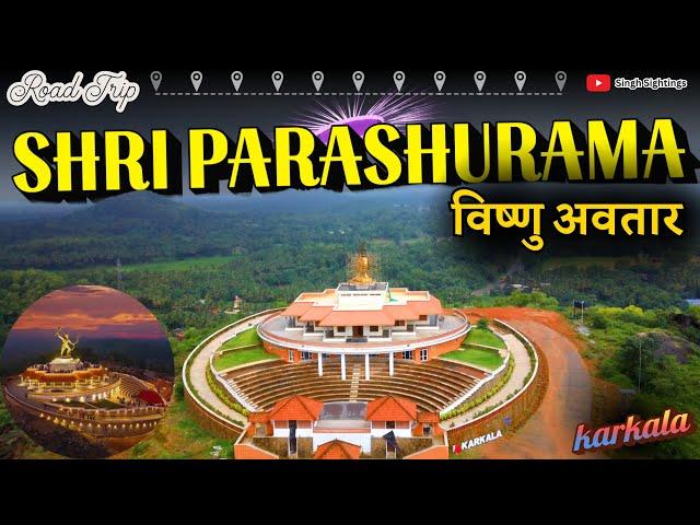 SHRI Parashurama Theme Park (6th Avatar of Lord VISHNU) 33Ft. Bronze Statue 1500Km Road Trip | Ep-2