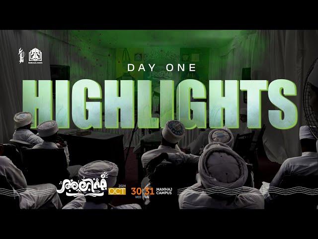 അലിഫ് 3.0 , day 01 highlights