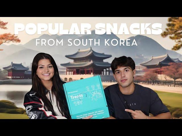 Teenagers Try Korean Snacks For the First Time !