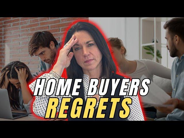 Home Buyers Remorse is BOOMING - Don't Become House Poor