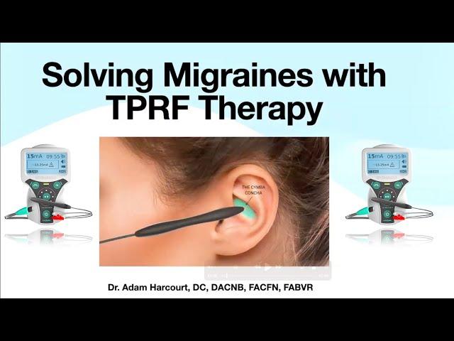 Solving Migraines with tPRF Therapy with Dr. Adam Harcourt : Stimpod NMS460