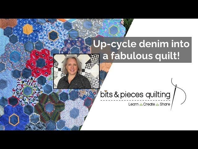 Up-Cycle Jeans into a Fabulous Quilt!